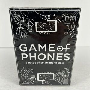 Game of Phones Card Game - Black